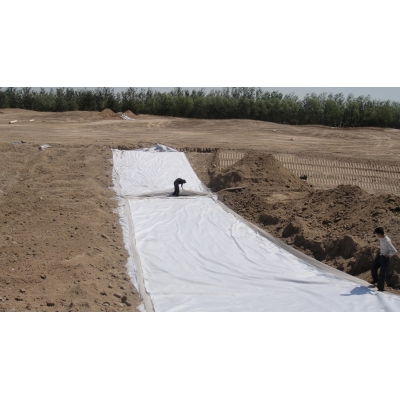土工布施工案例